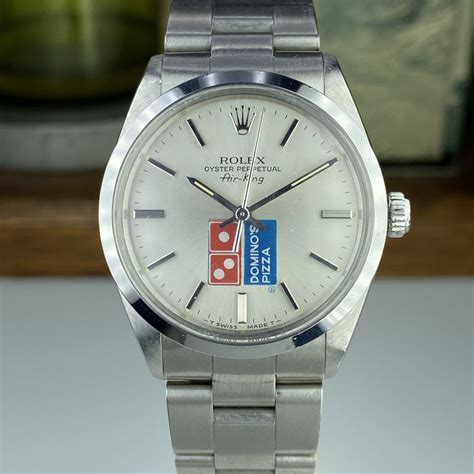 rolex dominos 5500 rare|rolex 5500 air king signature.